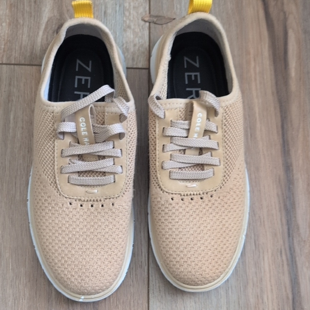 Cole Haan Tan Sneakers Sleek Minimalist Design
